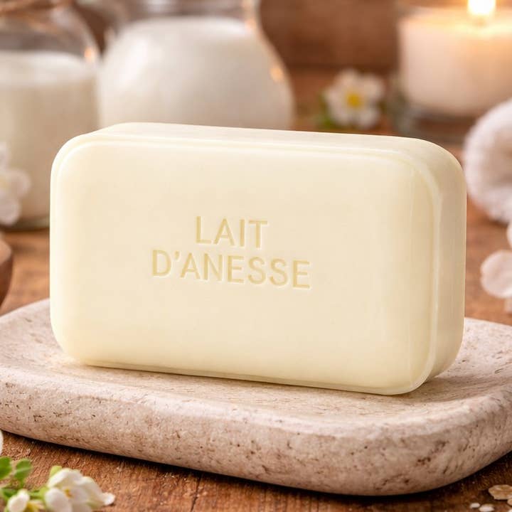 125g Aleppo Soap With Donkey Milk for wholesale by French Soap Wholesale