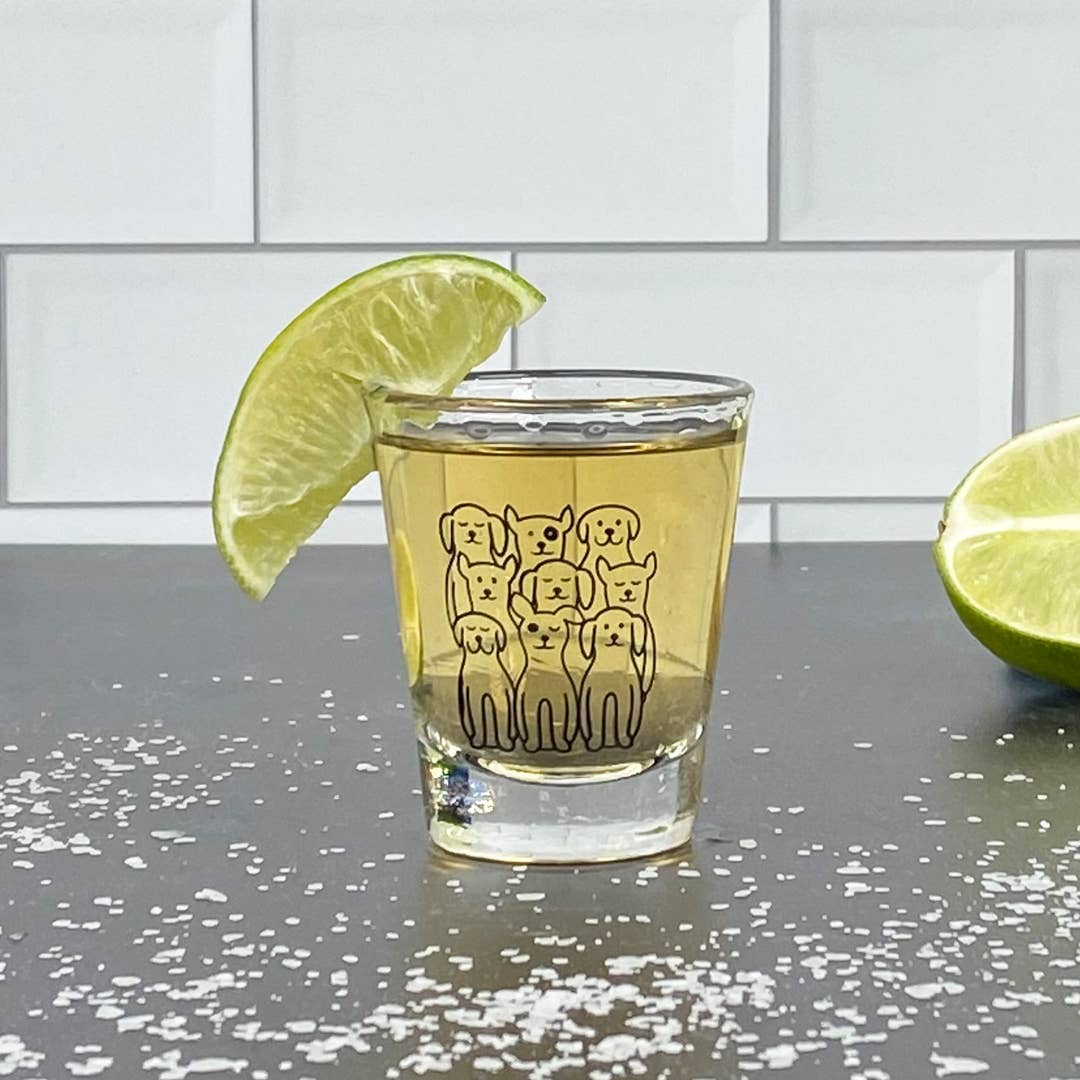 Counter Couture - Wholesale Shot Glass - Dog Shot Glass | 1.75 oz - Dishwasher Safe1