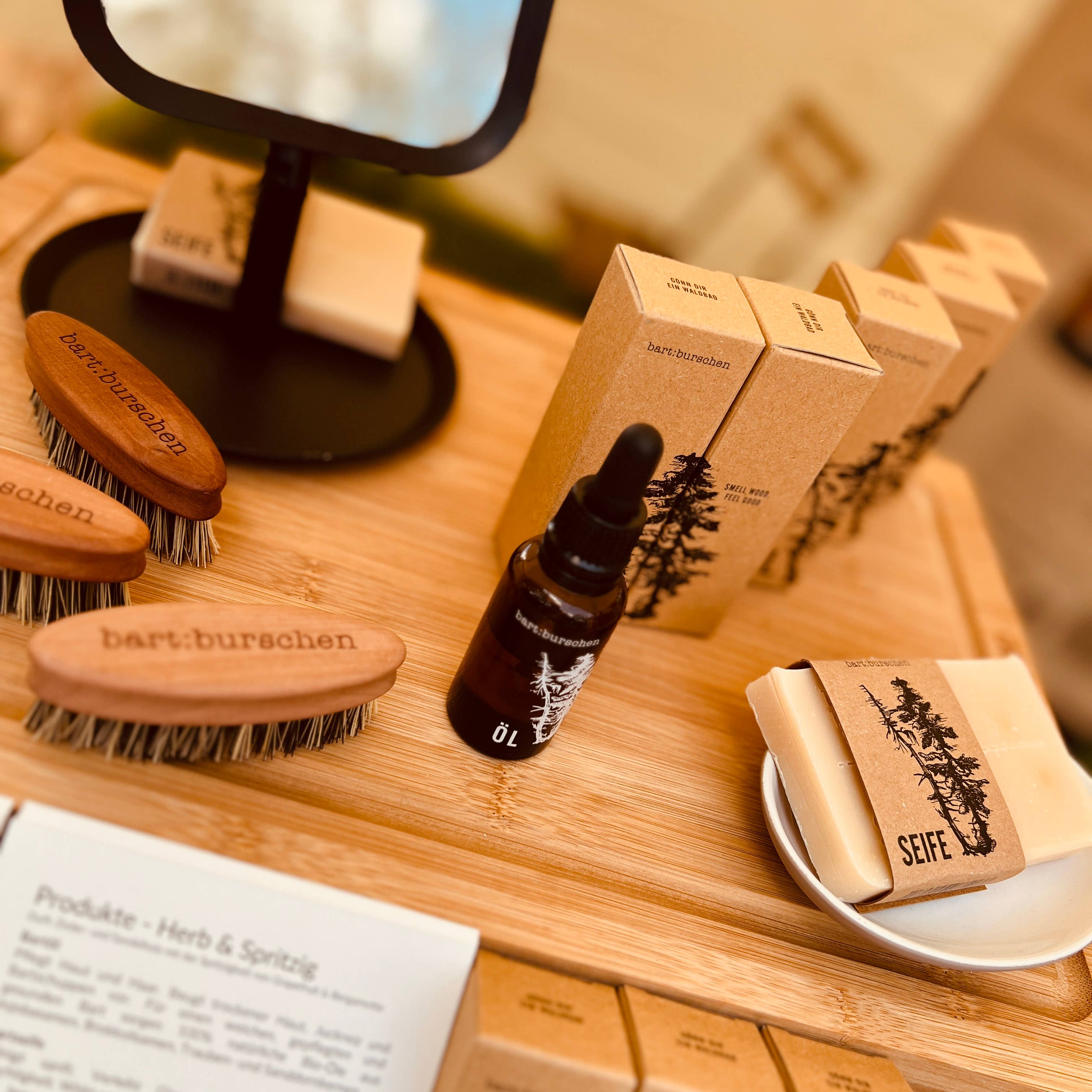 bart:burschen - Wholesale Beard Brush/Comb - Beard brush - vegan2