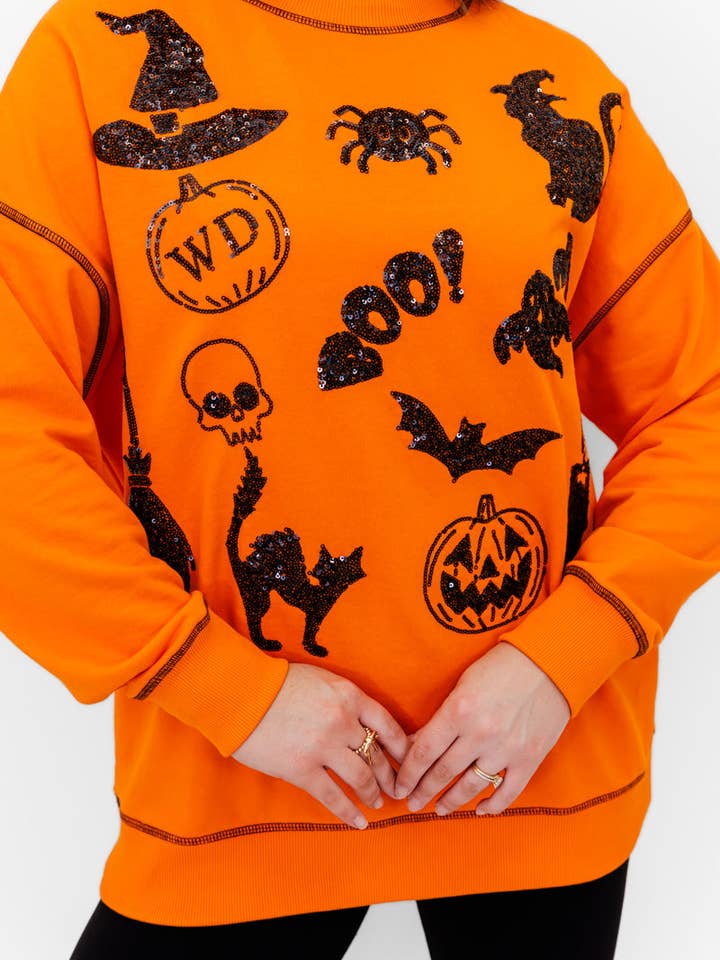 Whiskey Darling - Wholesale Sweatshirt - Women's - Sparkly Spells Sweatshirt3