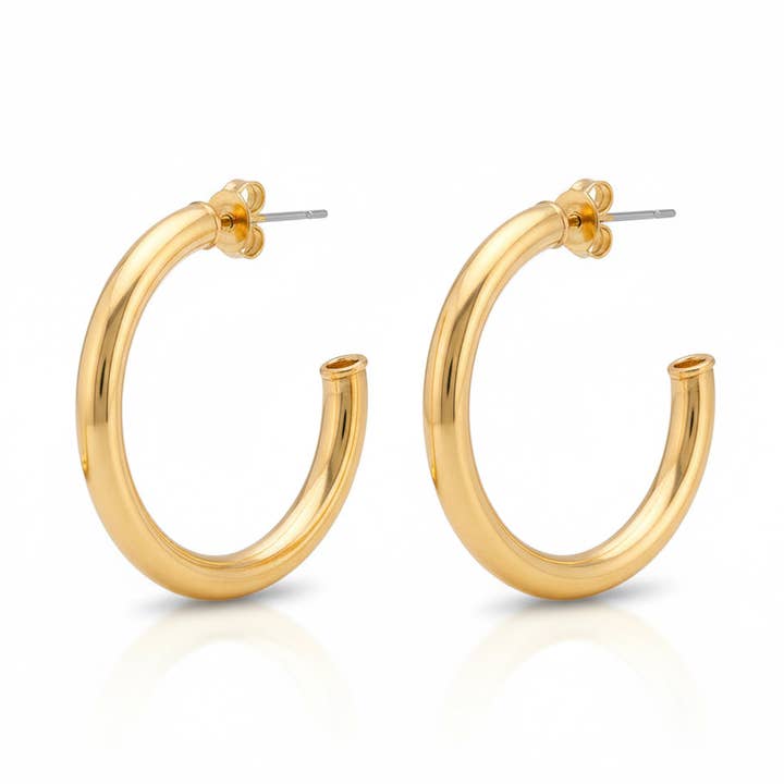 Small Arlene Hoop for wholesale by SF BRAND INC