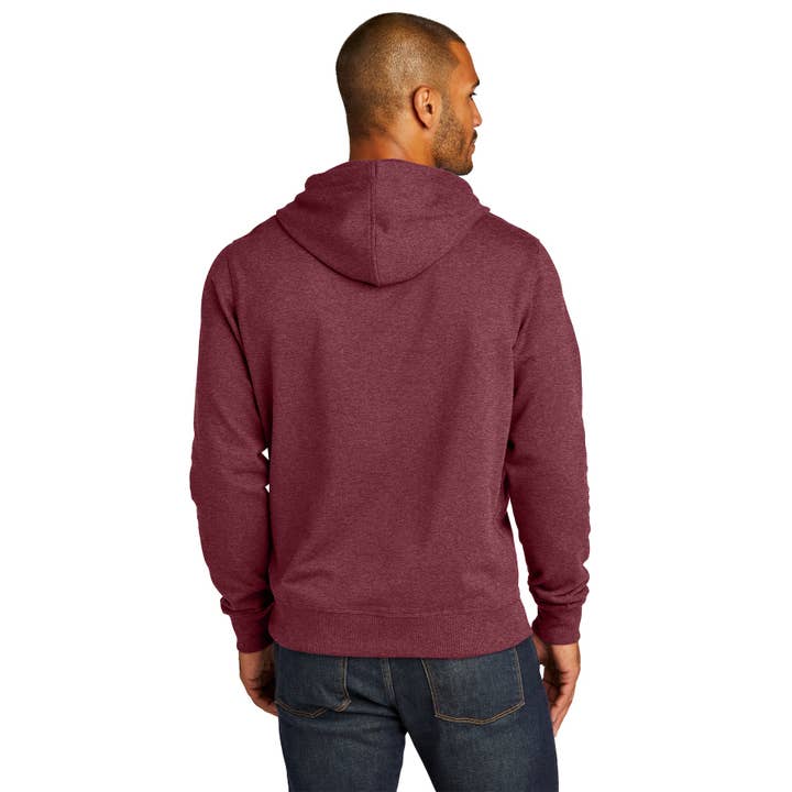 Blue Peak Creative - Wholesale Hoodie - Men's - Bigfoot Dark Forest - Sustainable Recycled Fleece Hoodie3