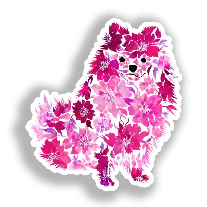 Pommerscher Hund Aufkleber # A017409 für den Großhandel von Yoonek Graphics