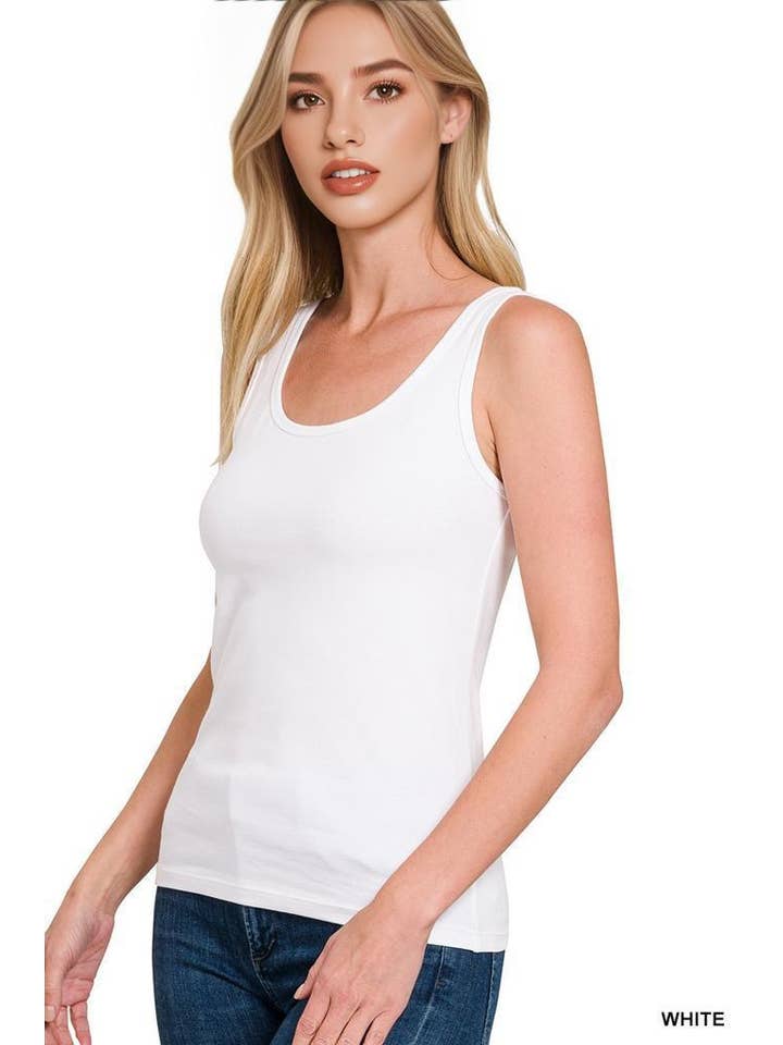42POPS - Wholesale Tank top – Women′s - `.Premium Cotton Tank Top1
