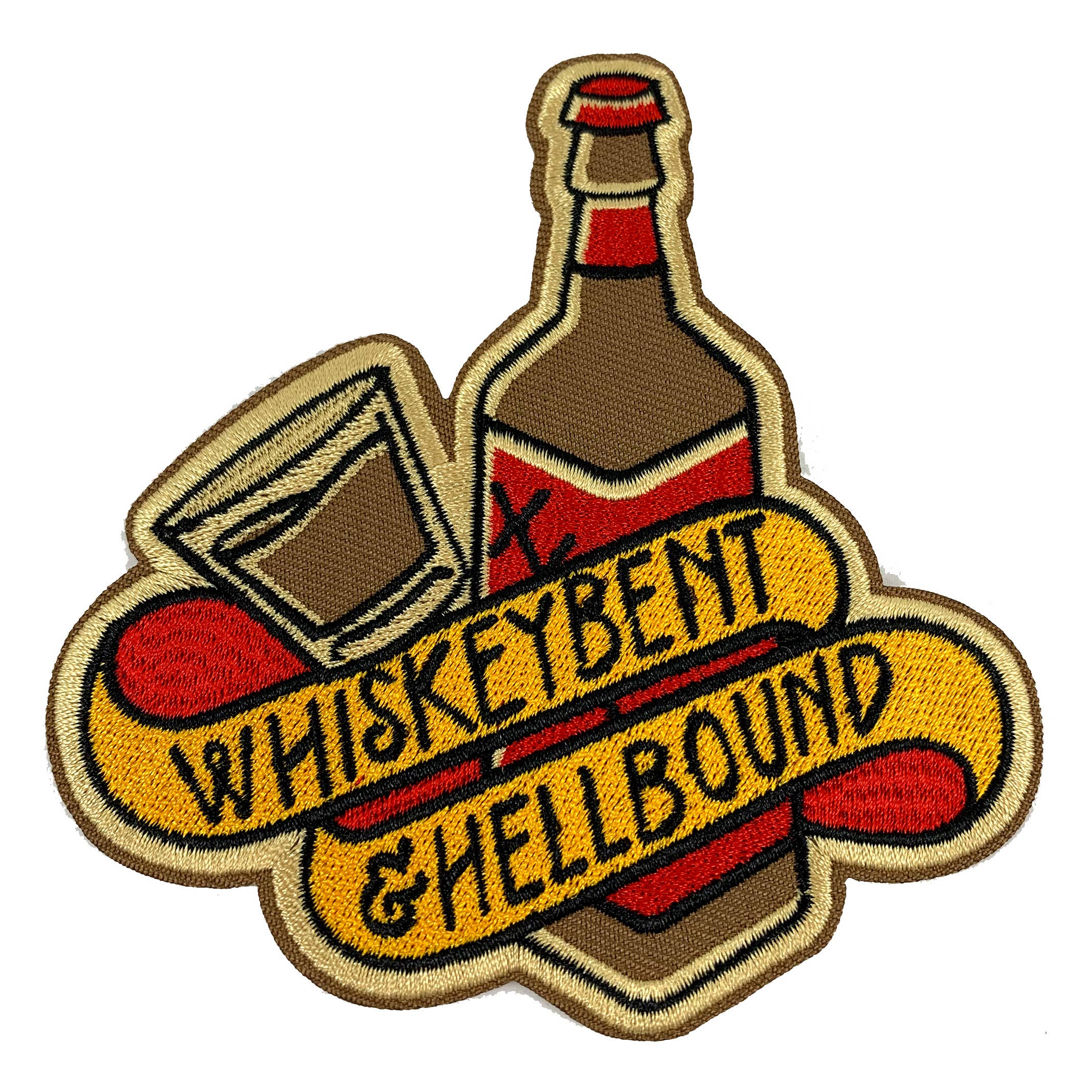 Stuntin Goods - Wholesale Patch - Whiskey Bent and Hellbound Patch0