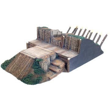 51011 - Redoute des XVIIIe et XIXe siècles, emplacement d'artillerie pour la vente par W.Britain Model Figures