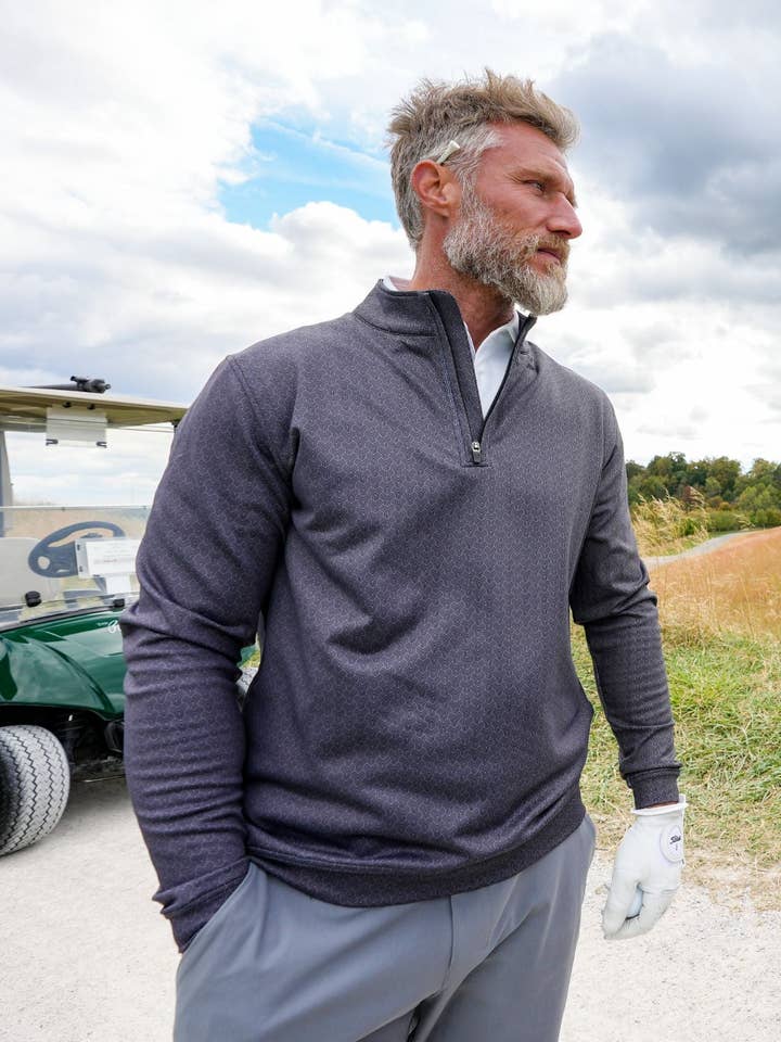 USA Palm - Wholesale Sweatshirt - Unisex - Cloud 1/4 Zip98