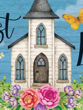 Mat-Trust Church for wholesale by Custom Decor