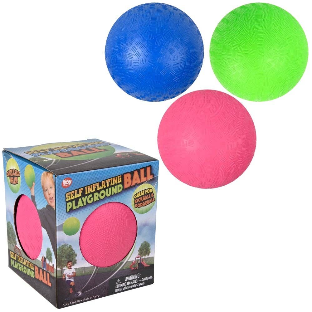 La Luna Bella - Toys - Wholesale Inflatable Toy - Kids & Baby - 5" Self-Inflating Playground Ball - LLB Toys0