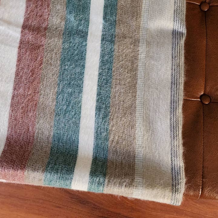 LATITUDE ZERO GOODS - Wholesale Throw Blanket - Quitumbe - Alpaca Wool Throw Blanket