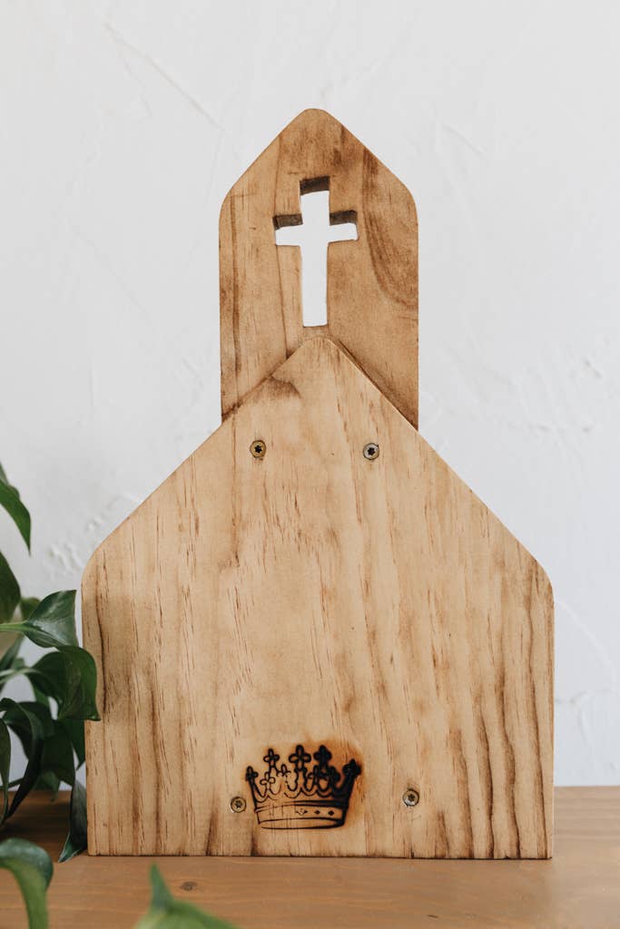 Natürlich Holzdekor für Versammlungsorte, hergestellt von Survivors für den Großhandel auf Faire1