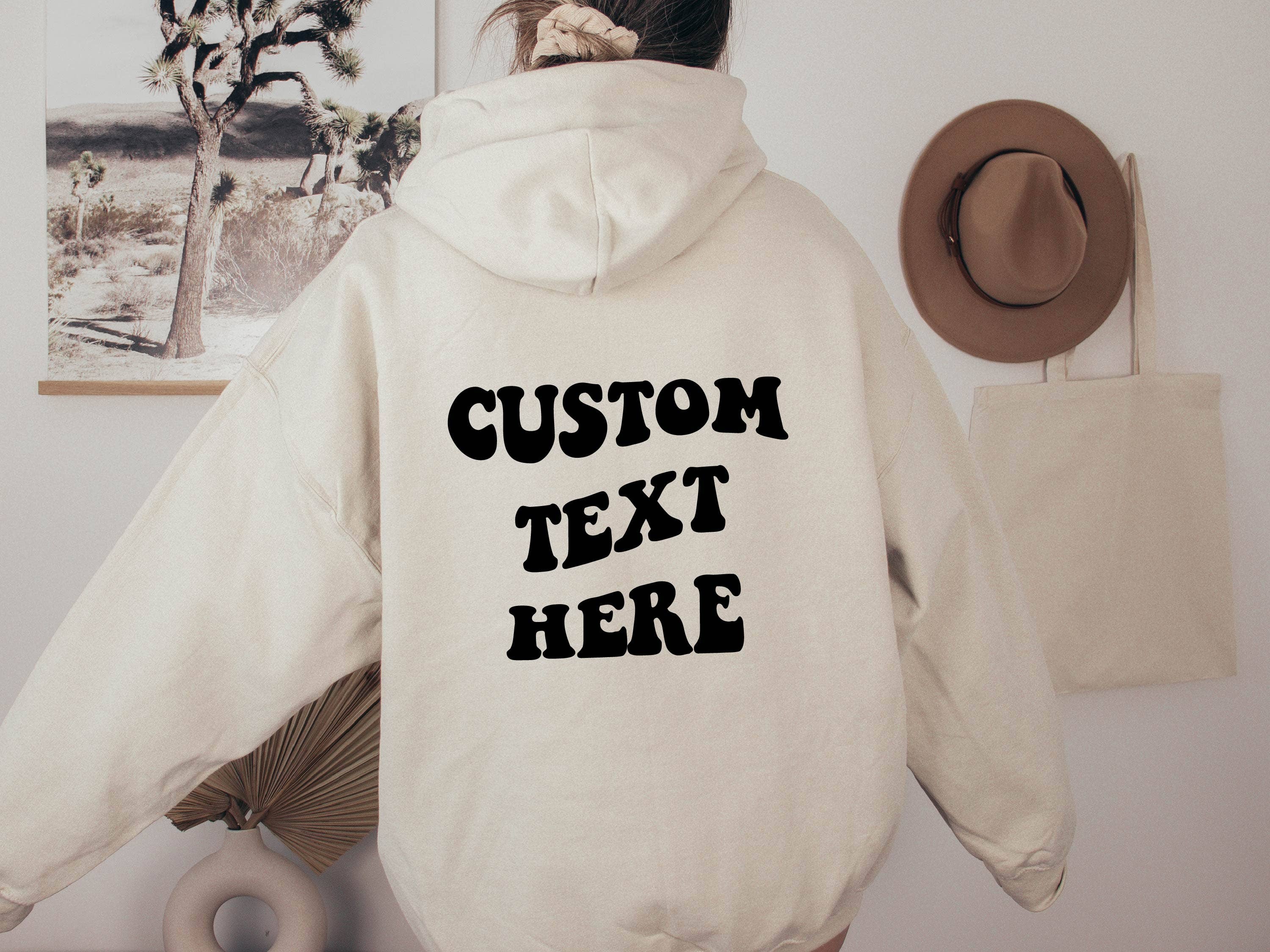 P E T I T R U E - Wholesale Hoodie - Women's - Custom Printed Logo Hoodie - Custom Text/Artwork Hooded2