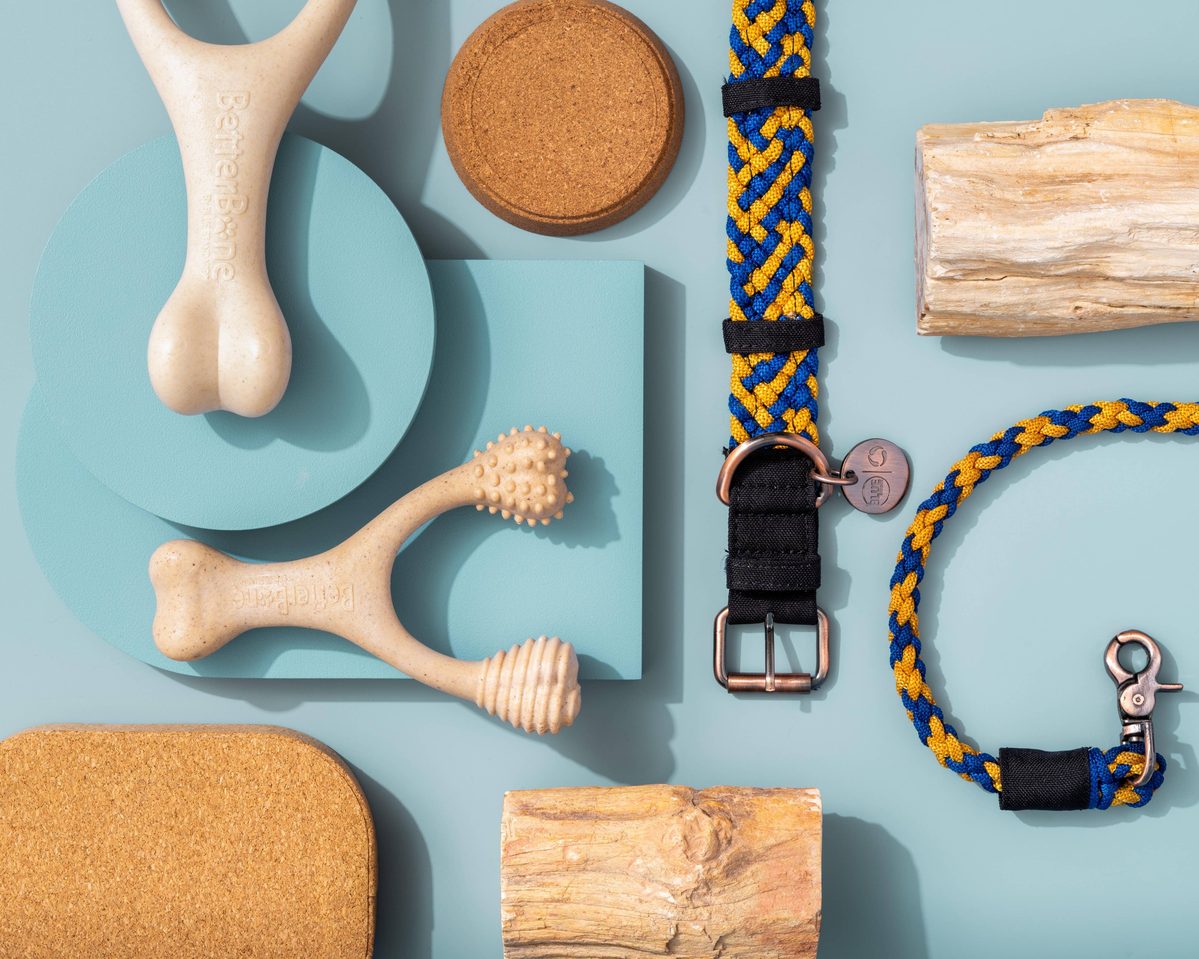 BetterBone Natural Dog Chews - Wholesale Pet Leash - Dog - 100% Fairtrade Recycled Ocean Bound Plastic - BETTERLEASH13