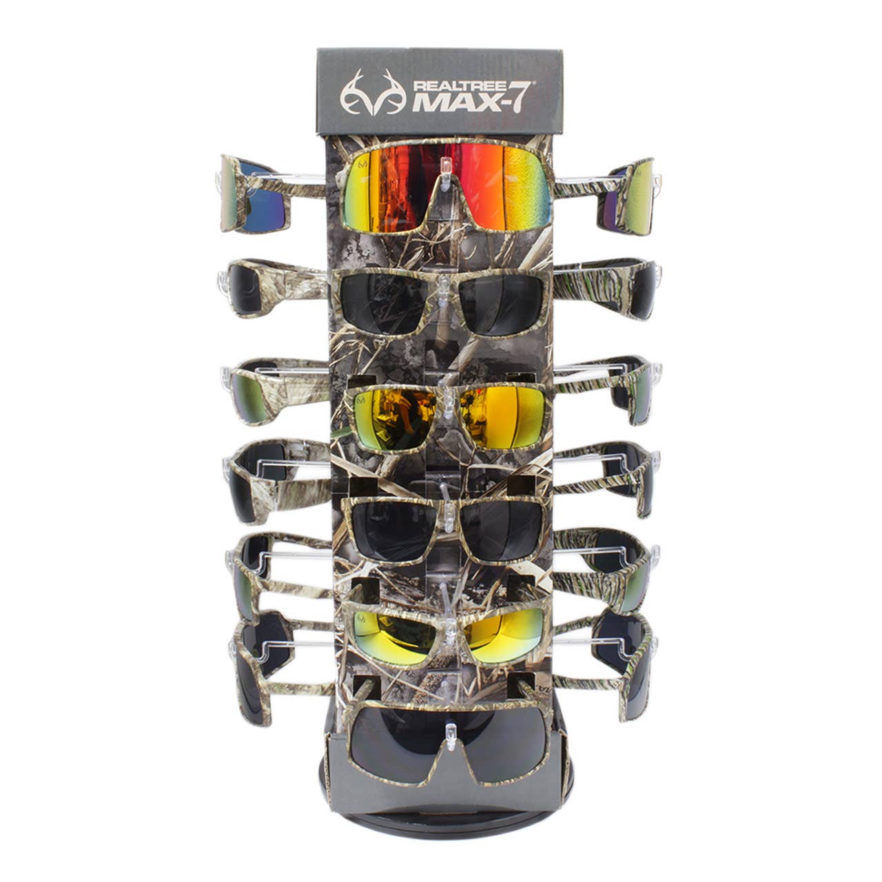 Shark Eyes, Inc - Wholesale Sunglasses - Men's - Realtree® Sunglass Display with 48 PCS Sunglasses Camo 1