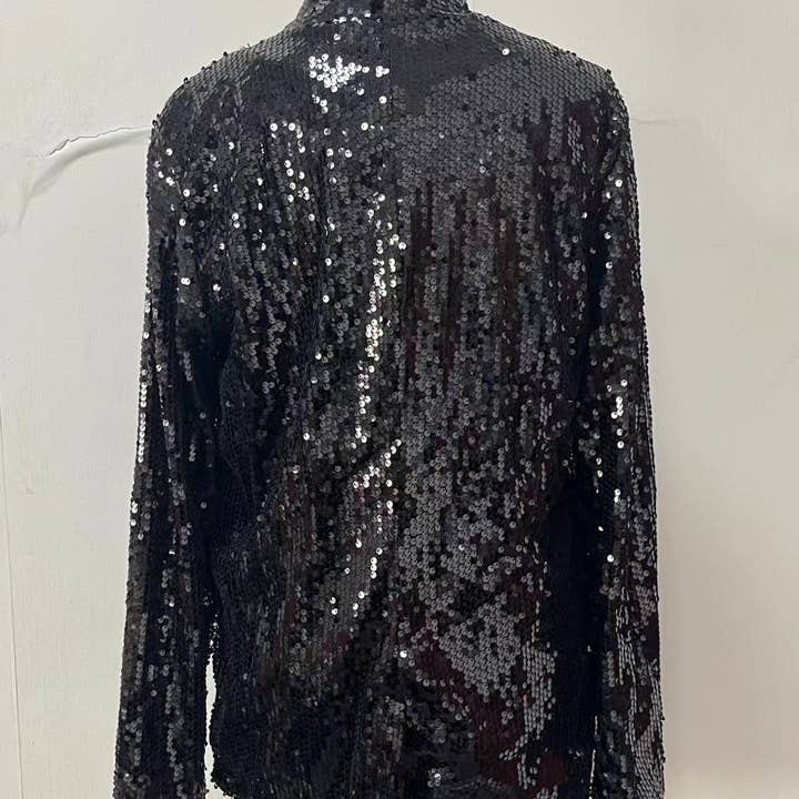 Rosa Clothing - Wholesale Blazer - Women's - Classic lapels party sequin blazer with lining 10 colors16