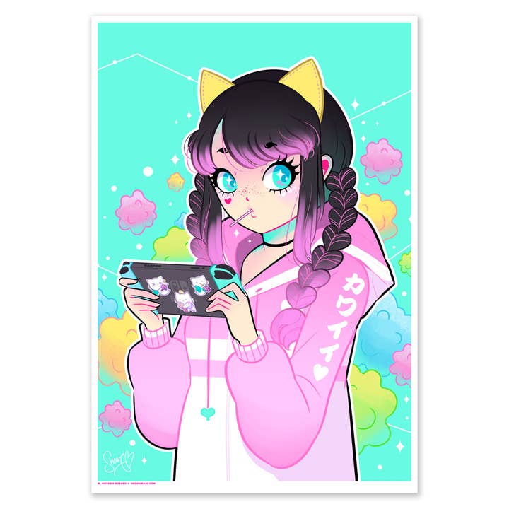 SHOURIMAJO - Wholesale Art Print - Art Print Konpeito2