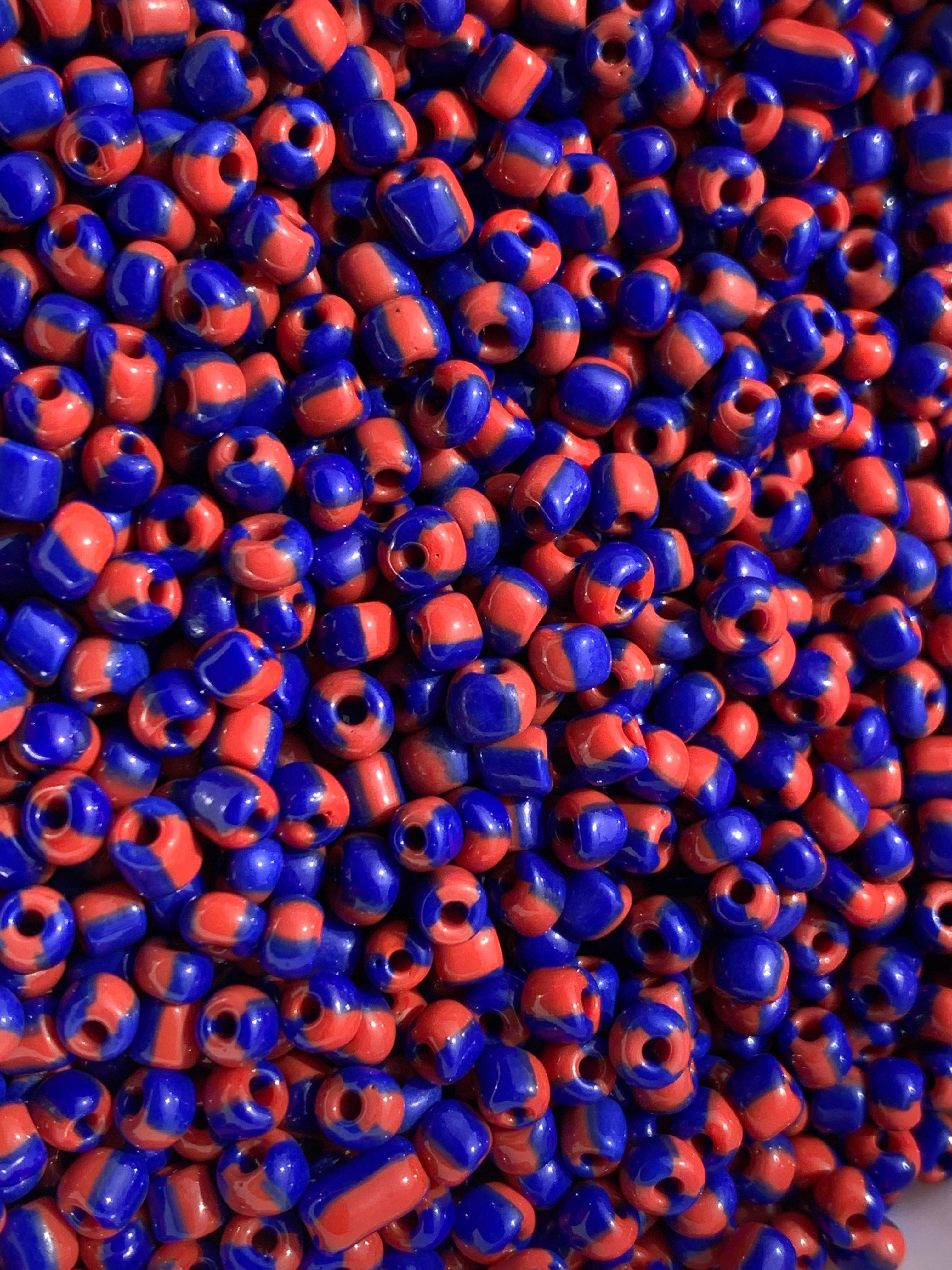 MaddieMayShop - Wholesale Beads - Chevron Beads, 6/0 Seed Beads, Glass Beads~ Mixed Beads 20grams4