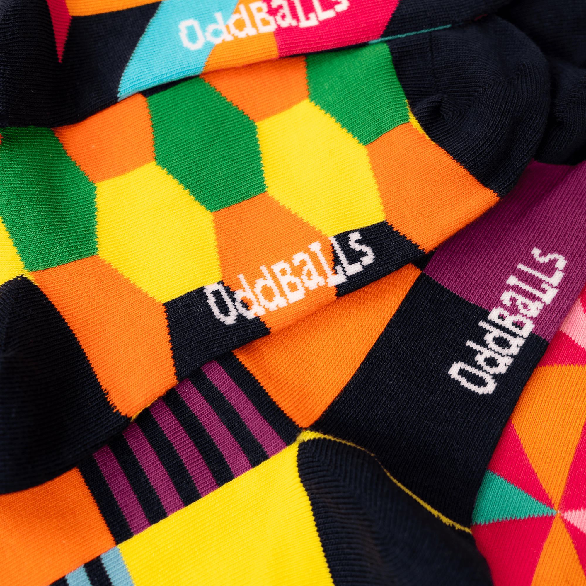 OddBalls – wholesale Socks – Unisex – Mix & Match 7 Pack - Sock Bundle2