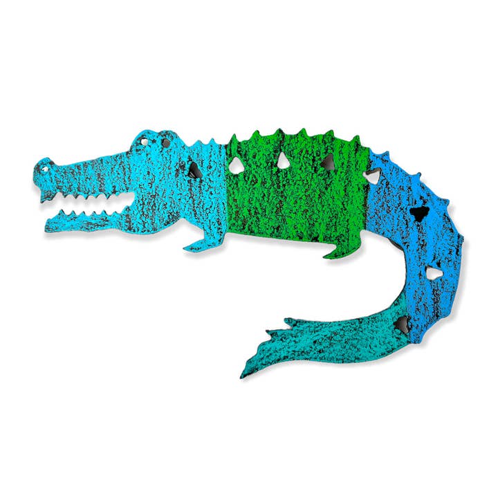 Alligator magnet nautical beach resort Florida Louisiana for wholesale by Whimsies