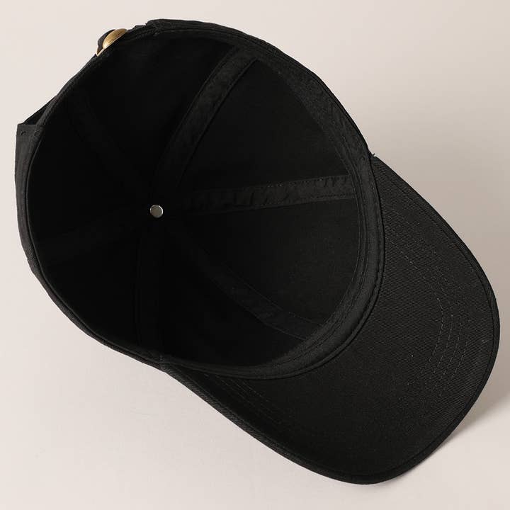 Fashion City - Wholesale Baseball Cap - Women's - NYC Text Chenille Patch Cotton Baseball Cap5