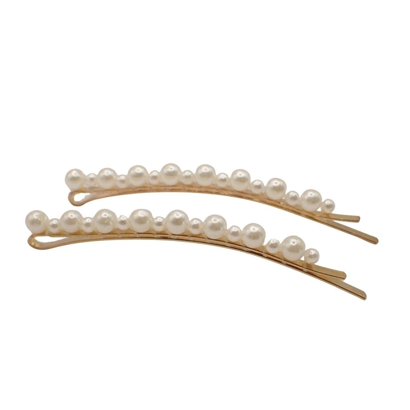 Topkids Accessories - Vente Pince à cheveux – femme - Belles poignées à cheveux perlées, poignées colorées pour le bal de fin d'année, la mariée ou la fleuriste, pince à cheveux pour femme, épingles à cheveux, accessoire Kirby Grip5
