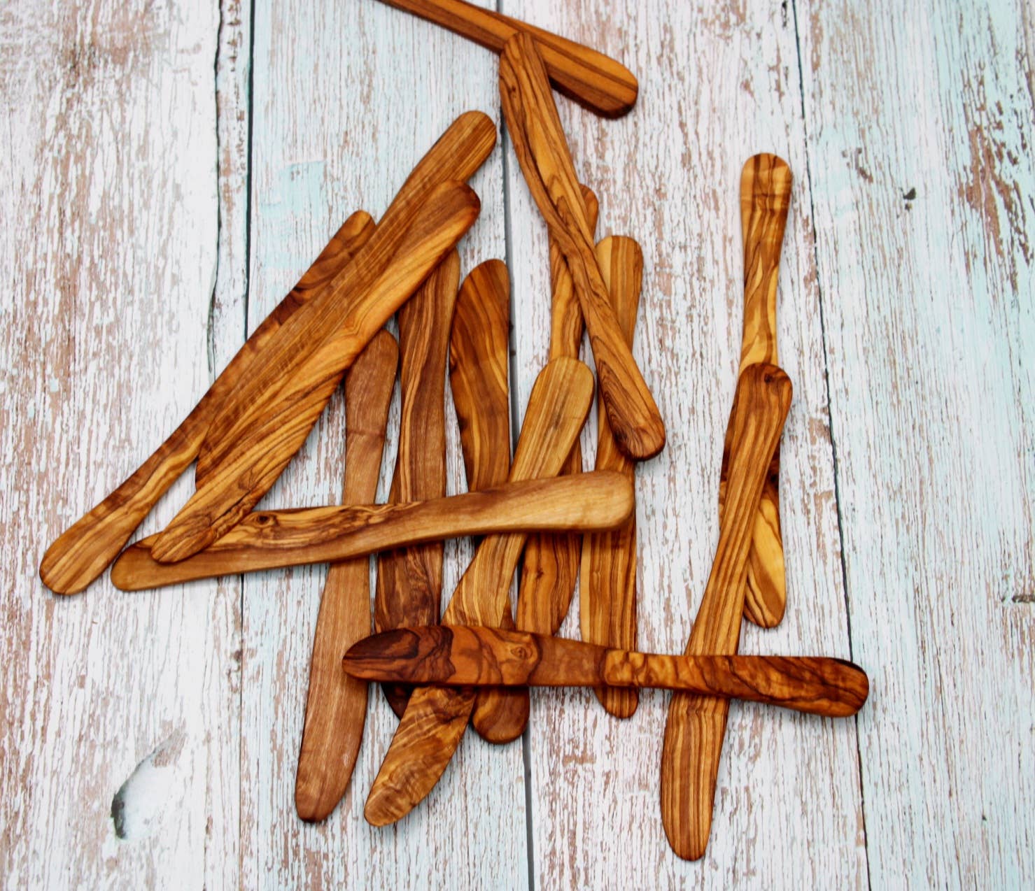 DAGDEG – wholesale Serving utensil – Olive wood breakfast knife 20 cm2