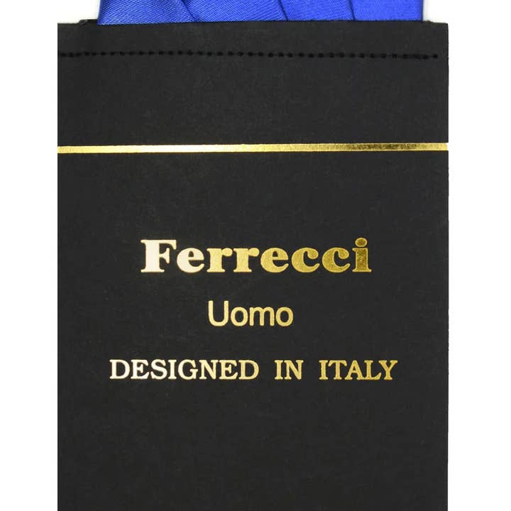 Ferrecci - Wholesale Handkerchief - Men's - Ferrecci - Pre-Folded Microfiber Handkerchief Pocket Square11