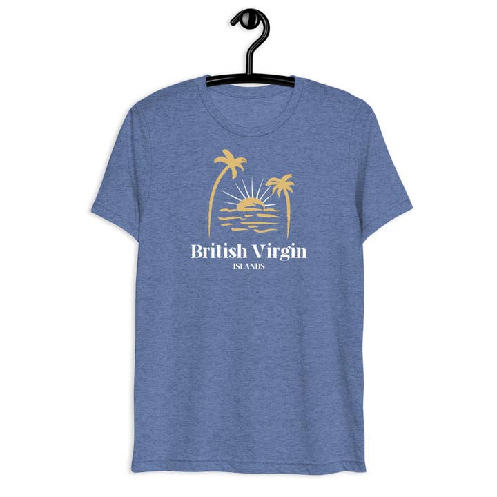 Jolly & Goode - Vente T-shirt sérigraphié – unisexe - T-shirt des Îles Vierges britanniques16