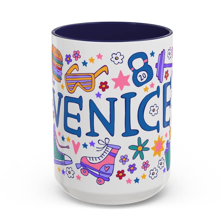 Venice - *BIG* Coffee Mug (15oz, dark blue) for wholesale by LOLALA