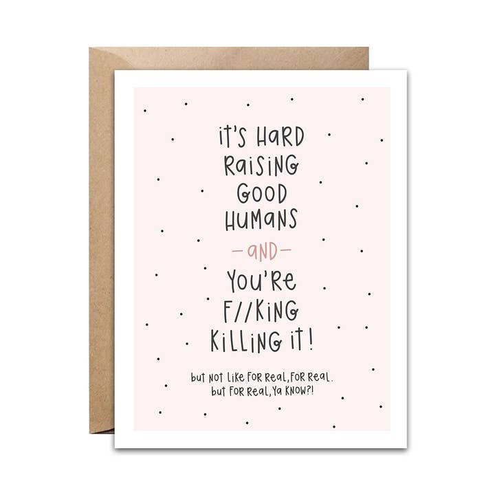 Killing It Card for wholesale by pixel paper hearts
