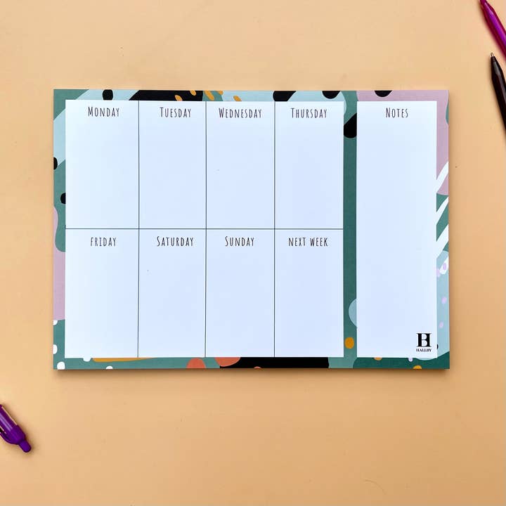 Agenda settimanale, lista delle cose da fare, organizzatore familiare, organizer per la vendita all'ingrosso da parte di Arthur Betsy