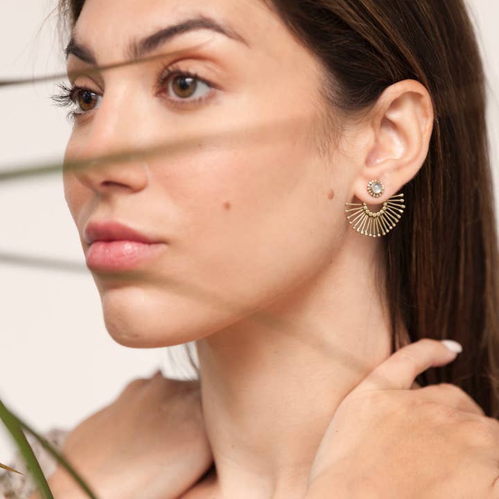 Baizaar - Wholesale Ear Jackets/Climbers - Peacock Ear Jacket3