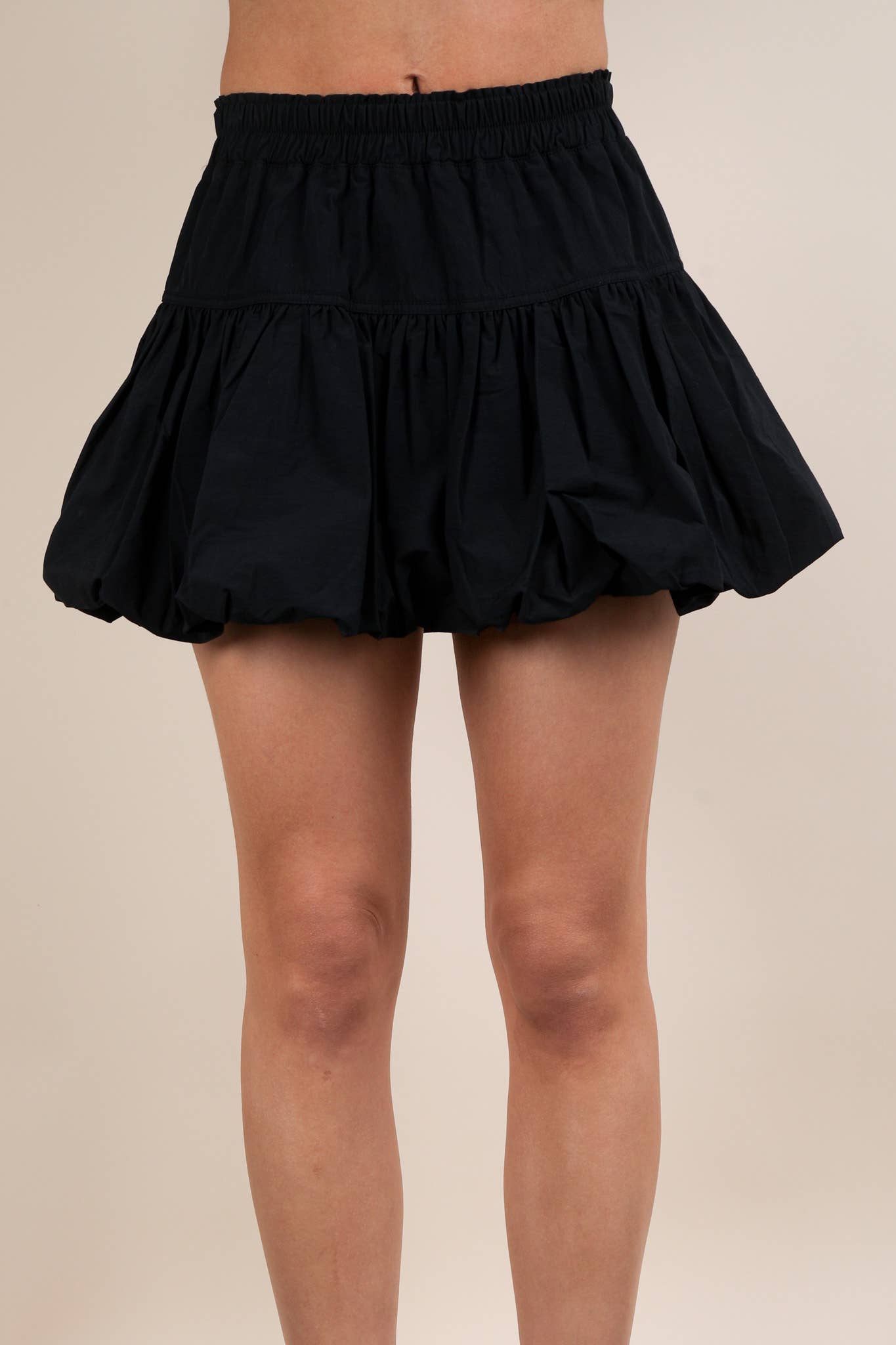 VERY J - Wholesale Skirt - Women's - NS50136-Bubble Mini Skirt with Inner Shorts12