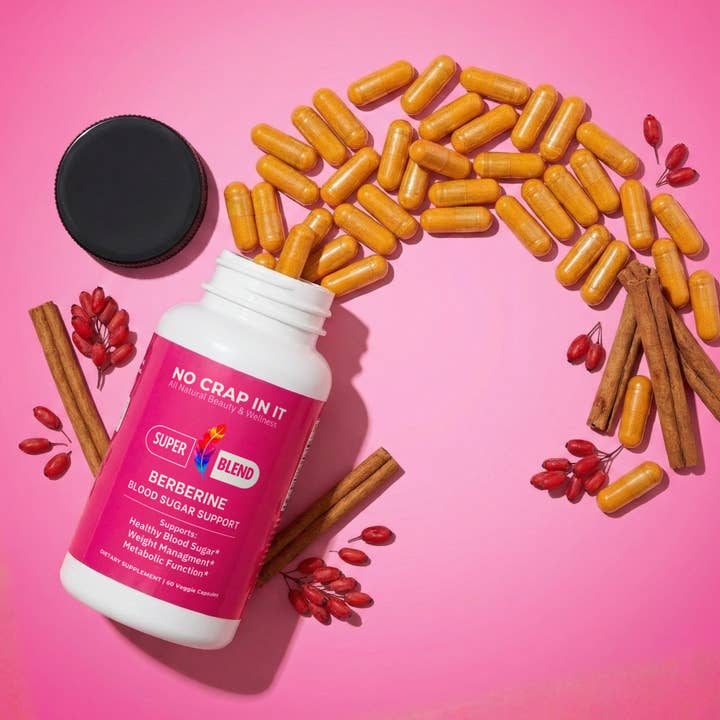 Complément de soutien à la glycémie à la berbérine pour la vente par No Crap In It