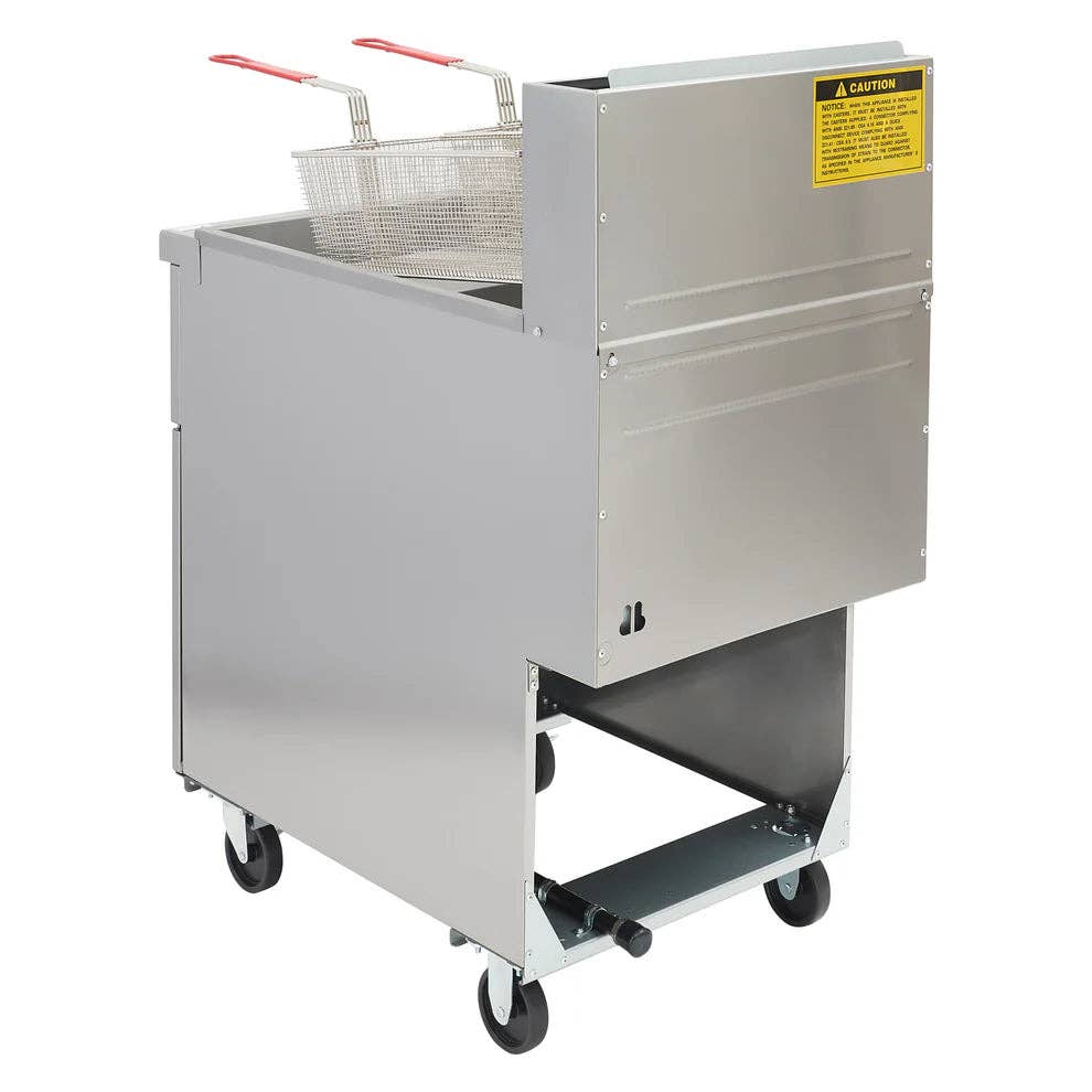 EcoQuality - Wholesale Kitchen Appliance - NGGF-40-NG to NGGF-70-NG, 3–5 Tube, Natural Gas/LP Spectrum™ Fryers, 40/50/70lb3