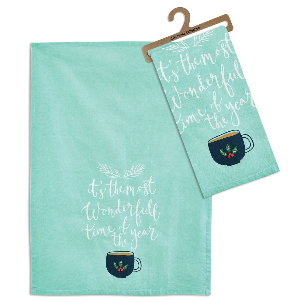 CTW Home Collection - Wholesale Tea Towel - Wonderful Time Tea Towel0