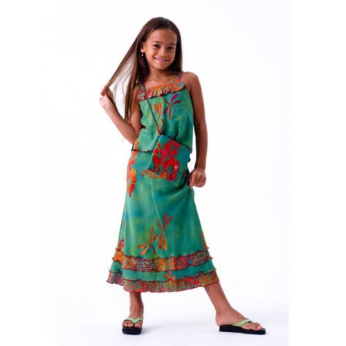 Robe Hawaïenne Deux Pièces Pour Enfants "Can’t Ruffle Me" pour la vente par Tropical Tantrum
