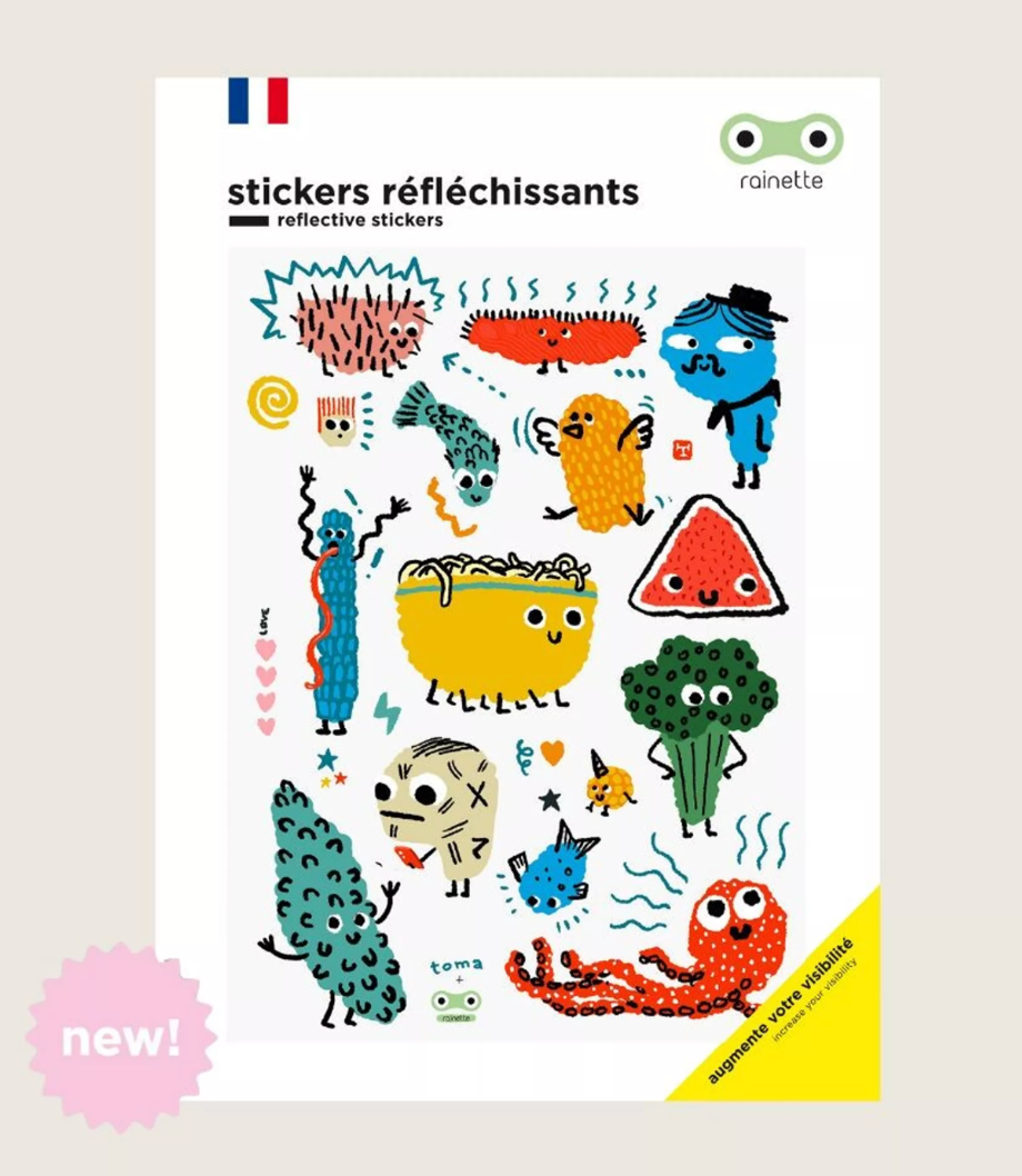 RAINETTE - Wholesale Sticker - Blijf zichtbaar: Reflecterende stickers15