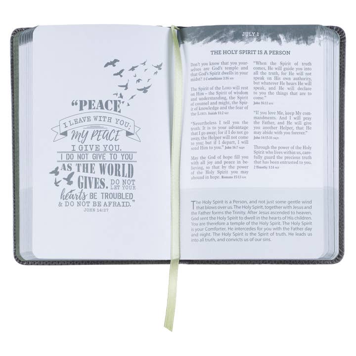 Christian Art Gifts - Vente Religion - Bible de poche dévotionnelle pour hommes en similicuir4