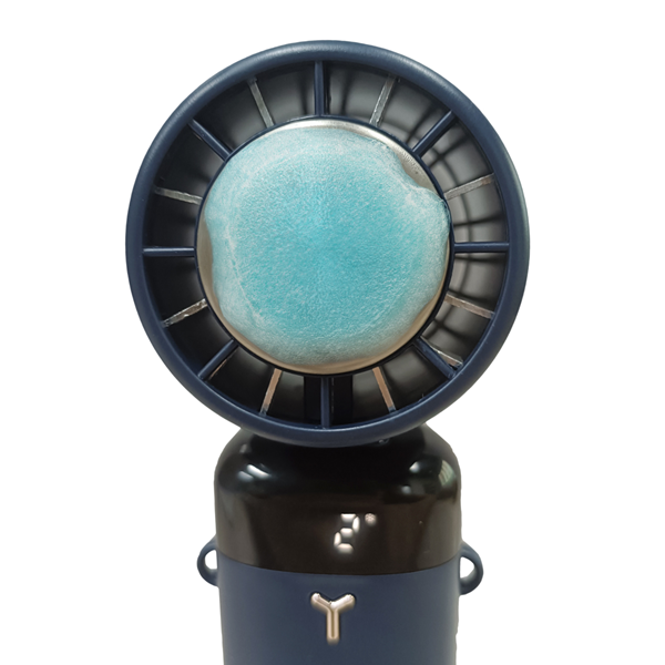 Showcase - Wholesale Handheld Electric Fan - Cool Chill Fan with Ice Plate Blue4