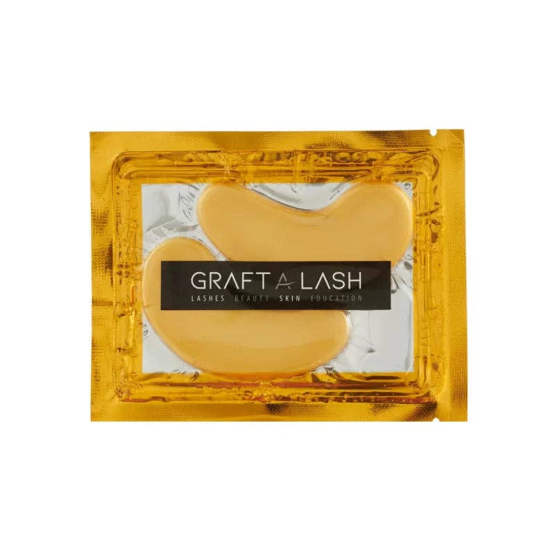 Beauty Goddess - Wholesale Eye Treatment Mask - Graft a Lash Gold Eye Masks - 10 Pack Individually Wrapped1
