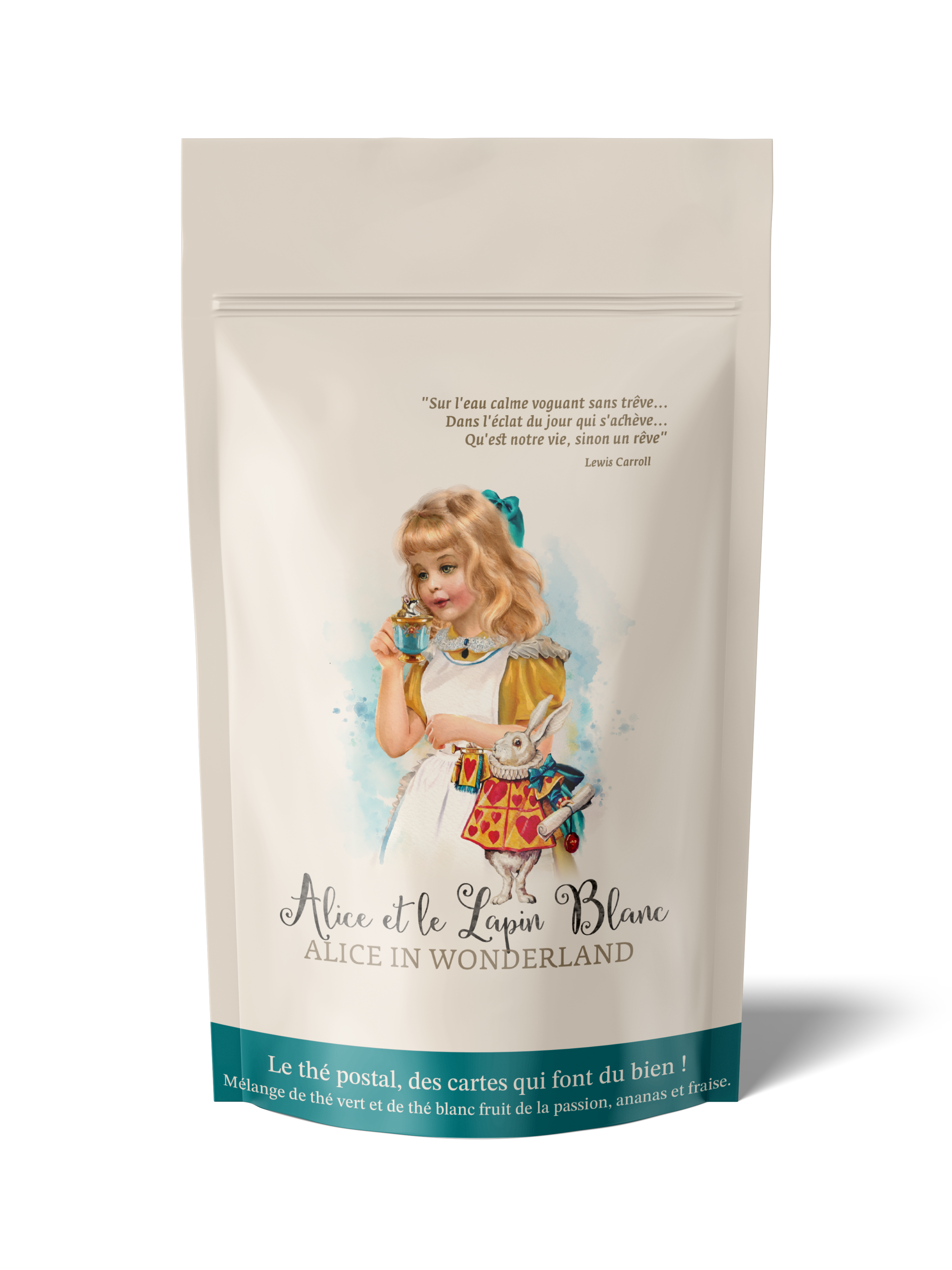 Zigzag Island - Vente Thé en vrac - LE THÉ POSTAL ALICE (DES CARTES QUI FONT DU BIEN ! )0