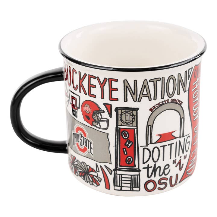 Glory Haus - Wholesale Coffee Mug - Ohio State Collage Campfire Mug2