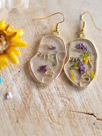 Floral Faces for wholesale by Paige Alexander