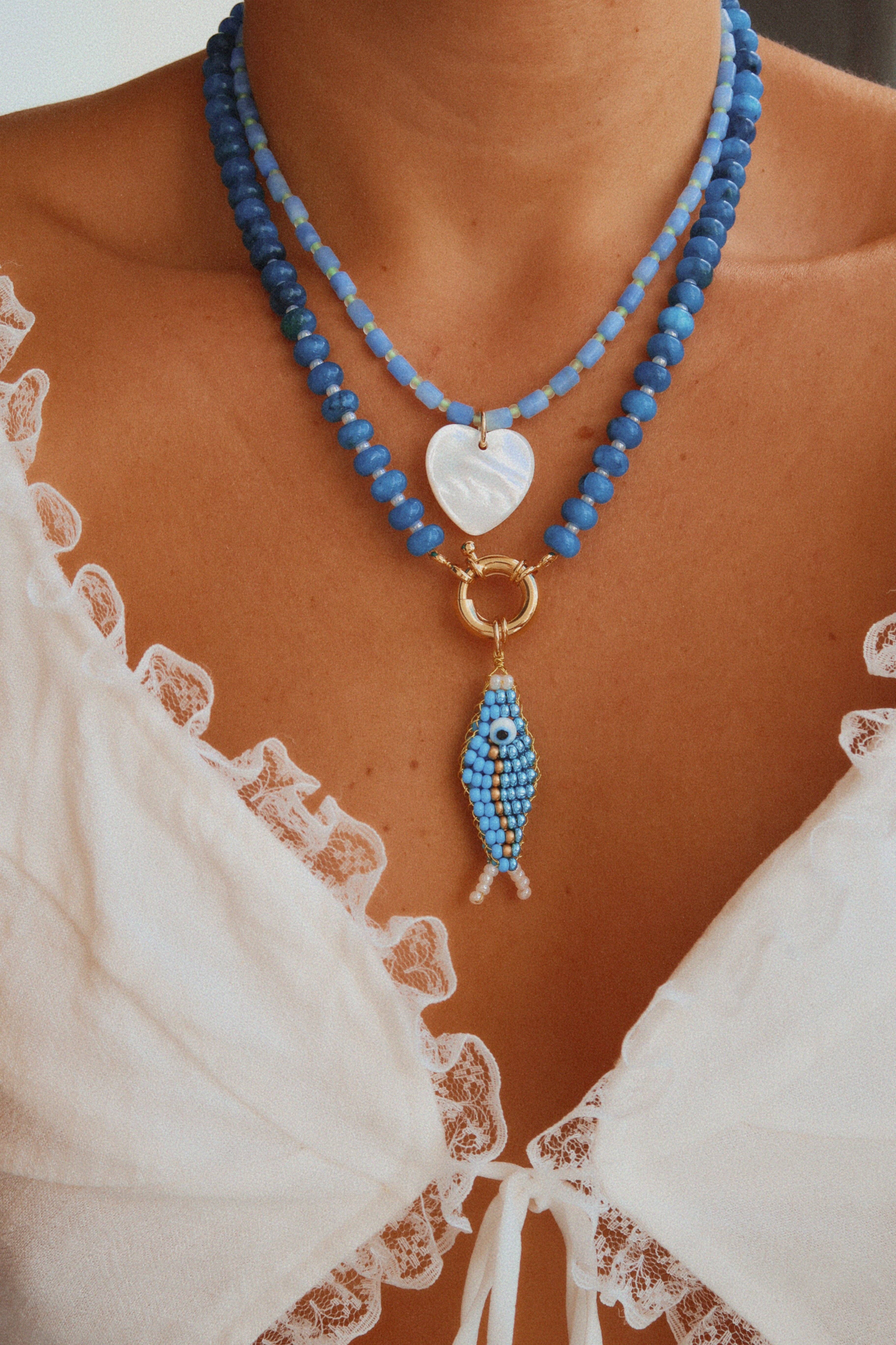 Cara O Sello Brand - Wholesale Pendant/Charm Necklace - The Tide Mix & Match Necklace8