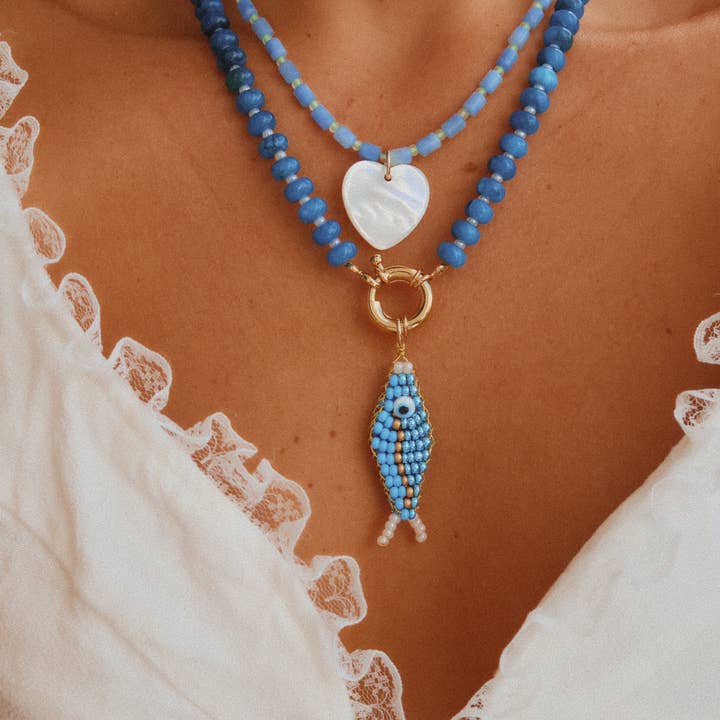 Cara O Sello Brand - Wholesale Pendant/Charm Necklace - The Tide Mix & Match Necklace8