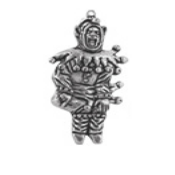 Children's Pewter Pendant - Tudor Jester for wholesale by Timeline Gifts Ltd