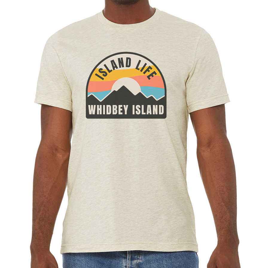 Direction Apparel - Wholesale Screen Printed T-Shirt - Men's - Bright Sky Tri Blend Tee2