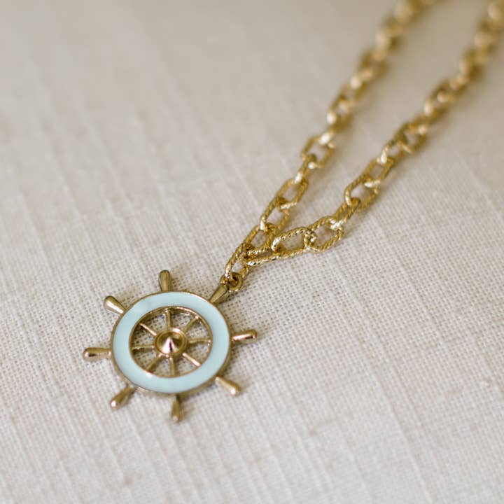 Anchors Away Halskette für den Großhandel von JAG/ged Edge Jewelry