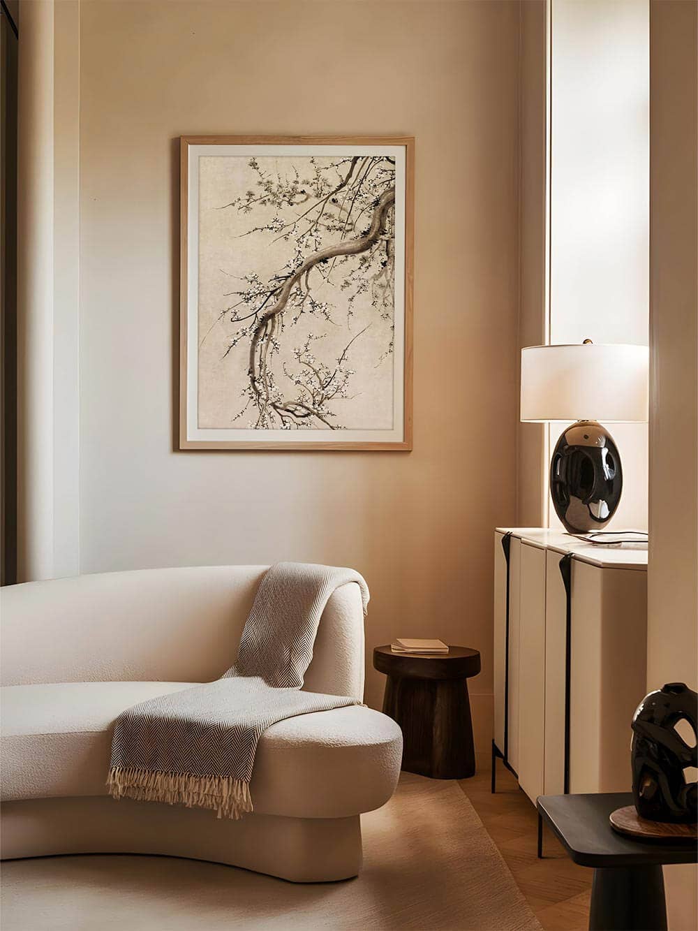 Modern Antique Prints – Engroshandel Kunsttryk – Kirsebærblomster – Chinoiserie Kunsttryk4